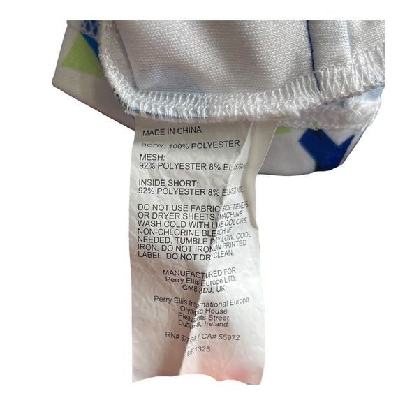 Grand Slam Skort Women's Small Blue Abstract‎ Print Side Pleat Tennis Pickleball - Picture 10 of 12